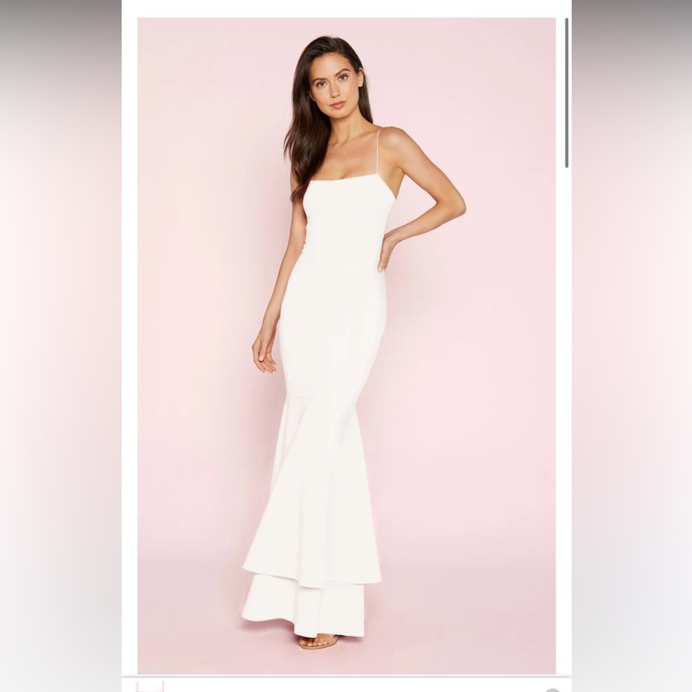 Aurora gown simple wedding dress